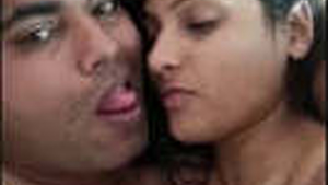 Adorable Indian couple engages in sexual activity