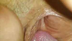 Super Closeup Licking her Wet Pussy