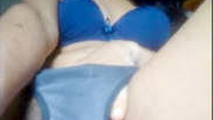A college girl masturbates on video