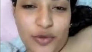 Adorable Indian girl with a cute face