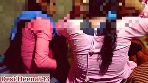 Sexy Desi babe engages in intense sexual activity