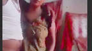 Mature Indian couple from the countryside gets intimate