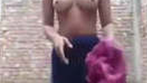 Indian village girl indulges in brinjal in explicit video