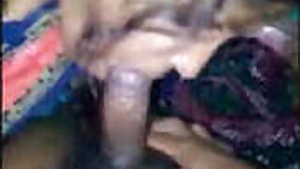 Village Bhabhi Sucking big black Cock and Taking Cum