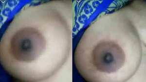 Telugu housewife reveals her breasts and intimate area