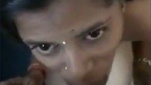 Shilpa, a staff member, gives a blowjob to her boss in the office