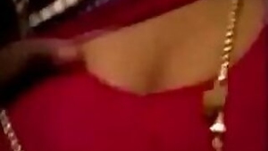 Unwrapping Saree Of Sexy Wife