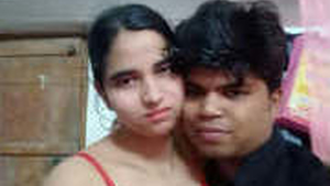 Desi couple enjoys passionate sex in village setting