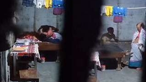 Exclusive video of Assam Budi's threesome with two lovers recorded on hidden camera