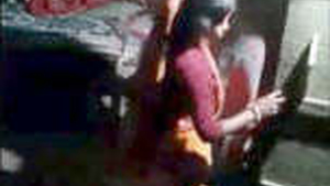 Middle-aged woman has passionate sex with her hidden partner at home caught on camera