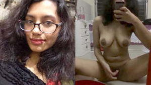 A South Asian woman indulges in sensual self-pleasure and explores her taste