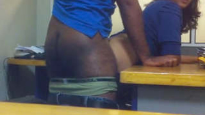 Desi girl gets fucked in the office and gives blowjobs in 5 clips