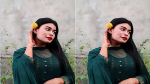 Exclusive video of an Indian girl flaunting her big boobs on VK