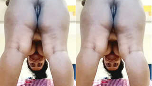 Exclusive Indian bhabhi flaunts her boobs and pussy in part 7