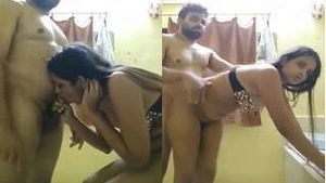 Exclusive doggy style fucking with a sexy bhabhi