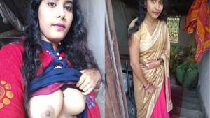 Exclusive video of a hot Desi bhabhi in clothes
