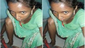 Desi babe masturbates to her boyfriend's record in exclusive video