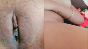 Amateur Indian couple records their first nude video together and explores their sexual desires