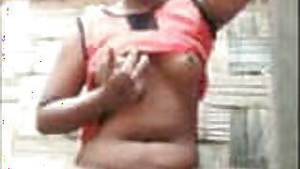 village Girl Shows her Boobs Pussy