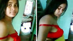 cute desi babe with big boobs show