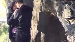 Arab beauty gets naughty in steamy video